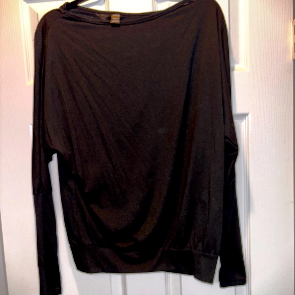 Black Long Sleeve Top
